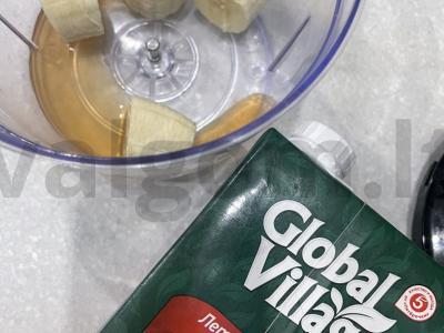 Bananų-pieno smūgis Žingsnis 2