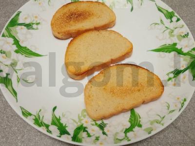 Sumuštiniai su šprotų ir kiviais Žingsnis 1