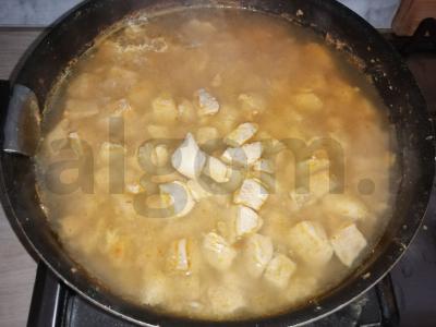 Vištienos filė sūrio padaže Žingsnis 3