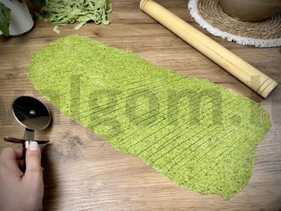 Špinatų makaronai su grietininiu karriu Žingsnis 4