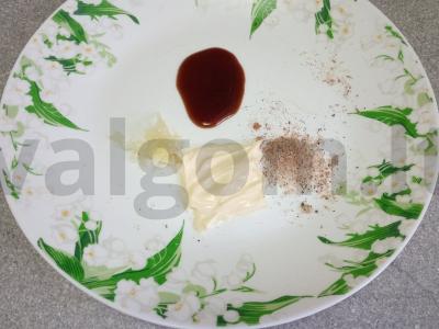 Vištienos filė šašlykai su vyšniniais pomidorais Žingsnis 1