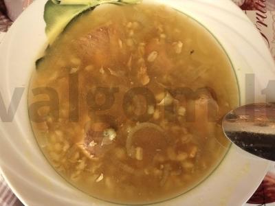 Lašišos sriuba su sojų padažu pagrindine nuotrauka