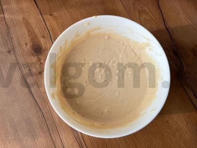 Žemės riešutų vafliai su grietine Žingsnis 1