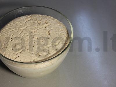 Grikių blynai su pienu ir kefyru Žingsnis 5