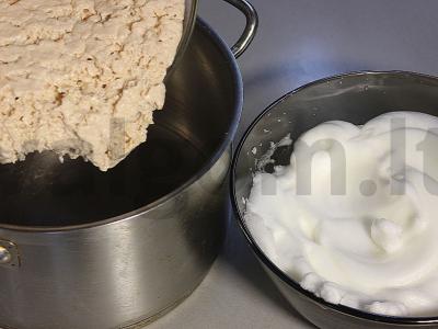 Grikių blynai su pienu ir kefyru Žingsnis 9