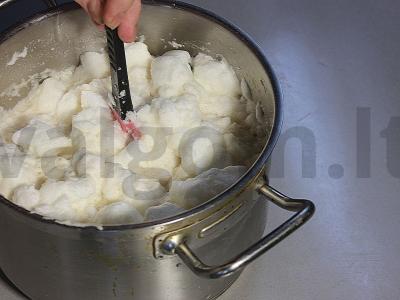 Grikių blynai su pienu ir kefyru Žingsnis 11