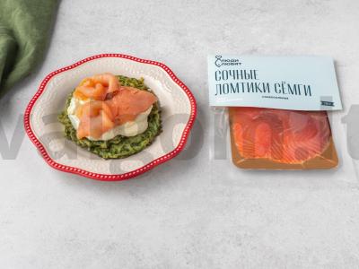 Cukinijų blynai su varškės kremu ir lašiša Žingsnis 5