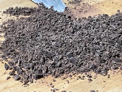 Sausainiai su kartokuoju šokoladu ir avižomis prie arbatos Žingsnis 5