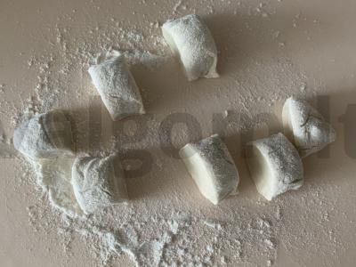 Varenyky su aviečių džemu, džiūvėsėlių ir cinamono mišiniu Žingsnis 3