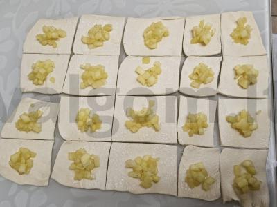 Kvapnūs obuolių vokai Žingsnis 2