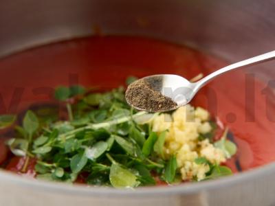 Daržovių padažas Žingsnis 3