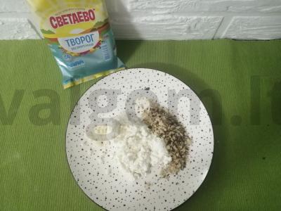 Varškės užtepas sumuštiniams Žingsnis 4