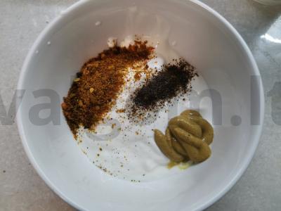 Pangasius grietinėlės padaže Žingsnis 3