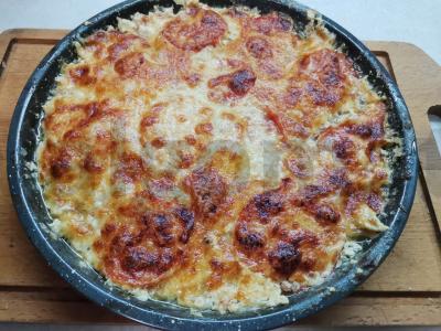 Pangasius grietinėlės padaže pagrindine nuotrauka