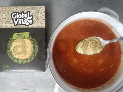 Pikantiška perlinių kruopų sriuba Žingsnis 7