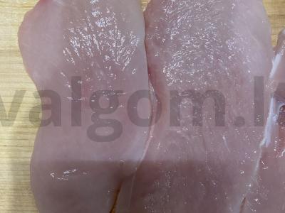 Vištienos filė su ananasais Žingsnis 1