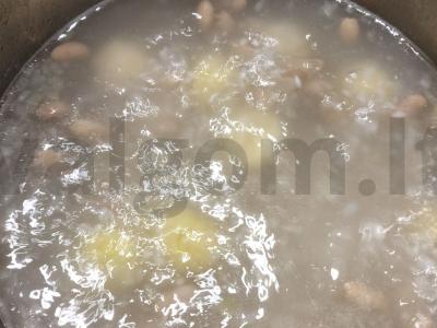 Sriuba su ryžiais ir pupelėmis Žingsnis 6