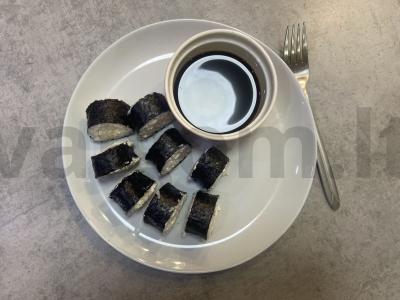 Rulonai su krabų lazdelėmis ir varškės sūriu pagrindine nuotrauka