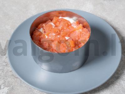 Karališka šuba su lašiša ir jūros gėrybėmis Žingsnis 5