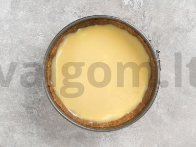 Kokosinis sūrio pyragas su varškės sūriu Žingsnis 3