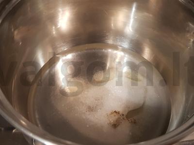 Silpnai sūdyta lašiša po lašiša Žingsnis 1