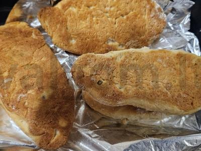 Pyragėliai „Kaip pūkas“ su bulvėmis ir grybais ant rauginto pieno pagrindine nuotrauka