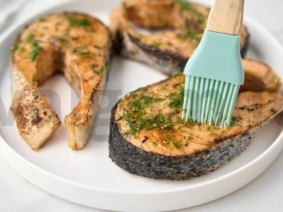 Lašiša ant grotelių kvapniame pipire Žingsnis 14