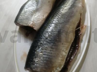 Silkės ritinys su grietinėlės-sūrio įdaru Žingsnis 1