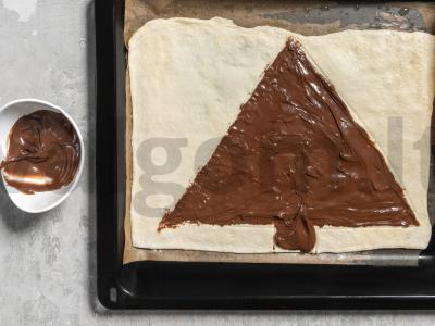 Naujametinė „Eglutė“ su šokoladu Žingsnis 2