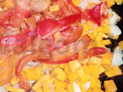 Sūrusis sriuba su šviežiais pomidorais Žingsnis 5