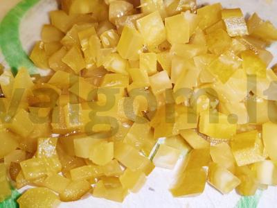 Sūrusis sriuba su šviežiais pomidorais Žingsnis 7