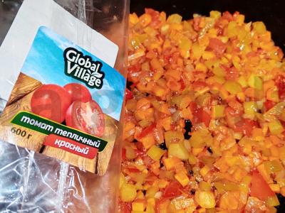 Sūrusis sriuba su šviežiais pomidorais Žingsnis 8