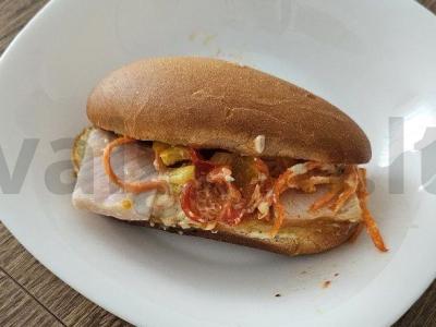 Keptas hot-dogas pagrindine nuotrauka