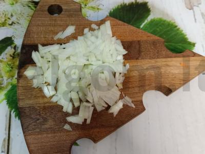 Salotas „Obžorka“ su dešra Žingsnis 3