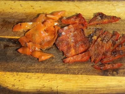 Mėsos Čar Siu su ryžiais ir žaliaisiais pupelėmis Žingsnis 4