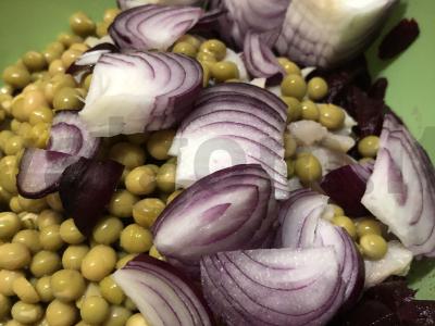 Burokėlių salotos su silke Žingsnis 6