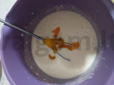 Moliūgų vafliai Žingsnis 4