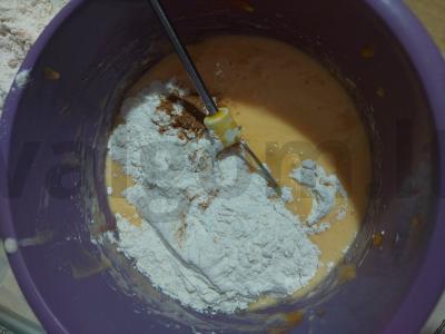 Moliūgų vafliai Žingsnis 6