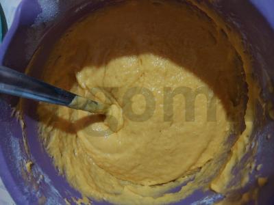 Moliūgų vafliai Žingsnis 7