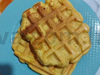 Moliūgų vafliai Žingsnis 9