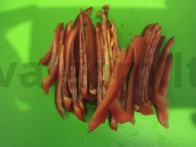 Salotas „Daržovės grietinėlės-česnako padaže“ Žingsnis 2