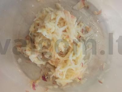 Sluoksniuotos bandelės su kvapniais obuoliais Žingsnis 2