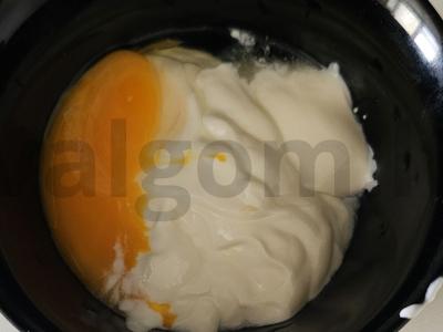 Mini quiche su bekonu ir sūriu Žingsnis 2