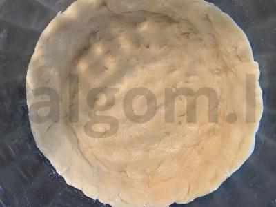 Smėlinis pyragas su braškėmis ir braškių želė Žingsnis 4