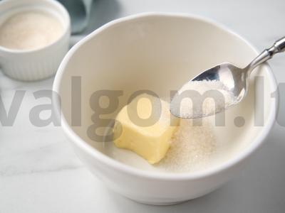 Mėlynių keksiukai Žingsnis 1