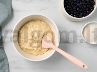 Mėlynių keksiukai Žingsnis 4