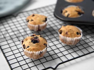 Mėlynių keksiukai Žingsnis 7