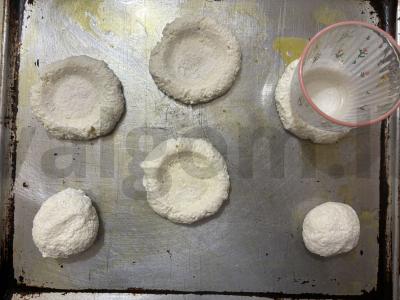 Varškės blyneliai su vyšniomis Žingsnis 7