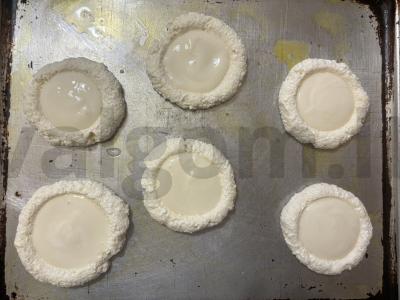 Varškės blyneliai su vyšniomis Žingsnis 8