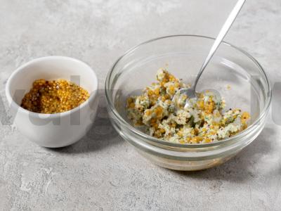 Lašišos ir špinatų pyragas sluoksniuotoje tešloje Žingsnis 2